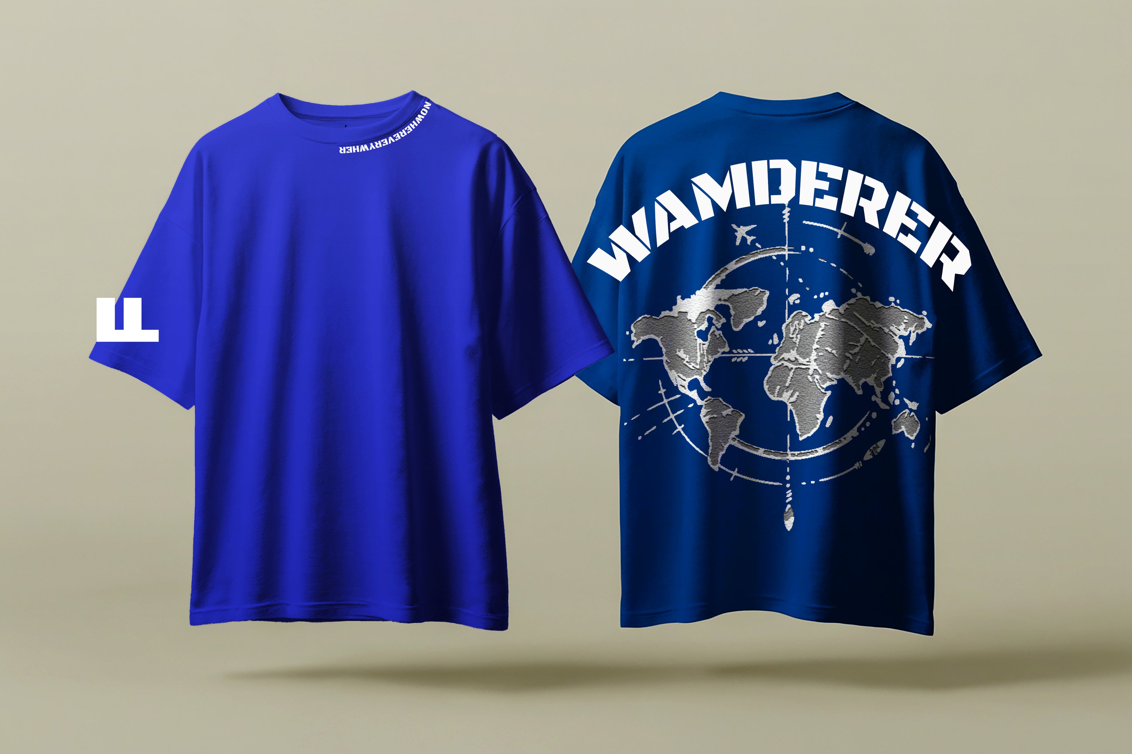 WANDERER T-Shirt - Oversized Fit | Moving Forward from Your Struggles